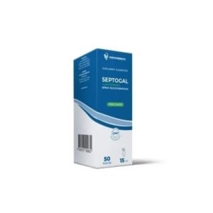 Septogal + Lactoferina Spray Bucofaringian, 15 ml, Aesculap