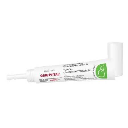Ser concentrat cu aplicare locala H3Derma+, 15ml, Gerovital