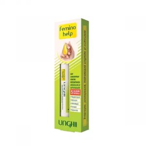 Ser concentrat Feminohelp pentru regenerarea unghiilor si cuticulelor, 2ml, Zdrovit