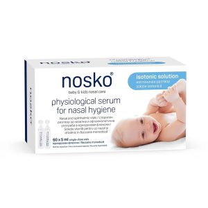 Ser fiziologic 5ml, 60 monodoze, Nosko