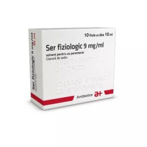 Ser fiziologic 90mg/10ml, 10 fiole, Antibiotice Iasi