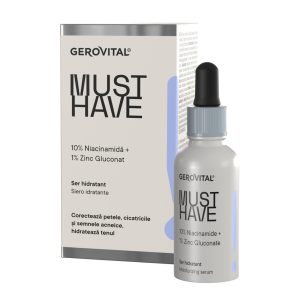 Ser hidratant 10% Niacinamida Must Have, 30 ml, Gerovital
