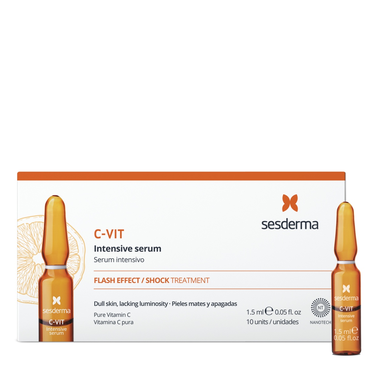 Ser intensiv C-Vit, 10 fiole, Sesderma