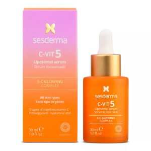 Ser lipozomal cu 5 tipuri de vitamina C C-VIT, 30 ml, Sesderma