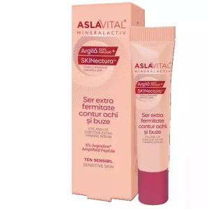 Ser MineralActiv Extra Fermitate pentru conturul ochilor si buzelor, 15ml, 112, Aslavital
