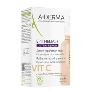 Ser reparator cu vitamina C+ Epitheliale Ultra Repair, 30 ml, A-Derma