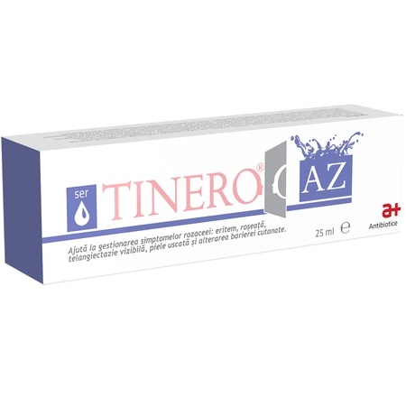 Ser Tinero AZ 25 ml – Tratament pentru rozacee si hidratare intensa