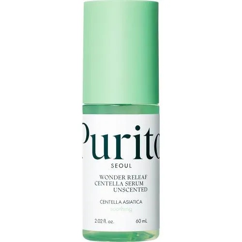 Serum de fata Wonder Releaf Centella Serum Unscented, 60ml, Purito