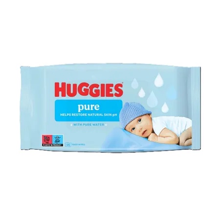 Servetele umede Huggies Pure 56 bucati