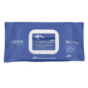 Servetele umede pentru bebelusi 1er Bebe, 70 bucati, Uriage