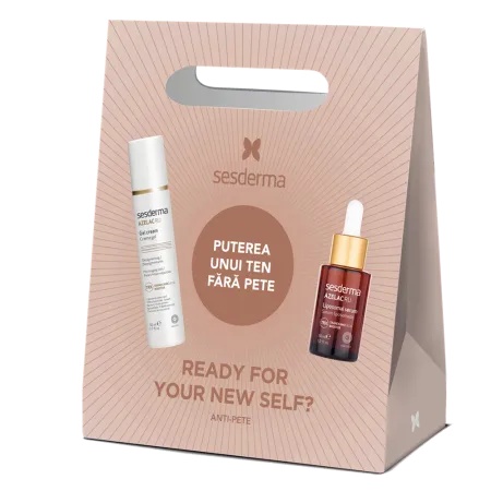 Sesderma Azelac RU – Pachet Ser Liposomal + Crema-gel cu efect depigmentant, 50 ml + 30 ml