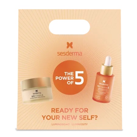 Sesderma C-VIT – Pachet Ser Liposomal + Crema de fata antioxidant, 50 ml + 30 ml