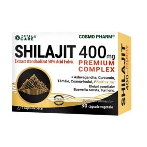 Shilajit 400mg Premium Complex, 30 capsule, Cosmopharm