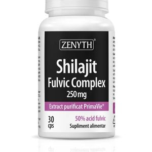 Shilajit Fulvic Complex, 250mg, 30 capsule, Zenyth