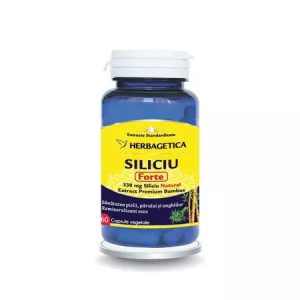 Siliciu Forte, 60 capsule, Herbagetica
