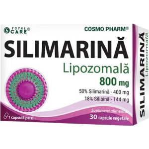 Silimarina Lipozomala 800mg, 30cps, Cosmopharm