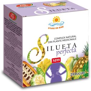 Silueta perfecta complex - M99, 28 plicuri, Fares