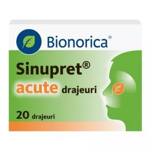 Sinupret acute, 20 comprimate, Bionorica