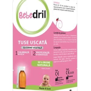 Sirop Bebedril pentru tuse uscata, 125 ml – Pierre Fabre Healthcare