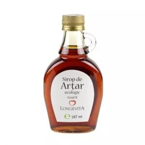 Sirop de Arțar ecologic, 187ml, Longevita