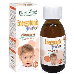 Sirop Energotonic Junior Vitamine, 125 ml, Plant Extrakt