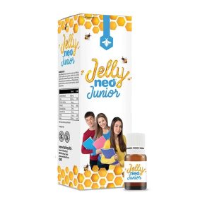 Sirop Junior Jelly cu laptisor de matca, 10ml, 14 fiole, Neo Kids