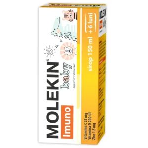 Sirop Molekin Imuno Baby 1-3 ani, 150 ml, Zdrovit
