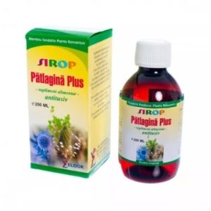 Sirop Patlagina Plus, 200 ml, Elidor