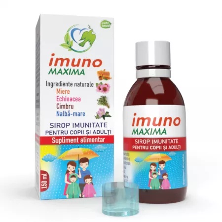 Sirop pentru imunitate Imuno Maxima, 150ml, Justin Pharma