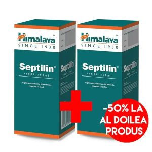 Sirop Septilin, 200ml, oferta 1+1-50%, Himalaya