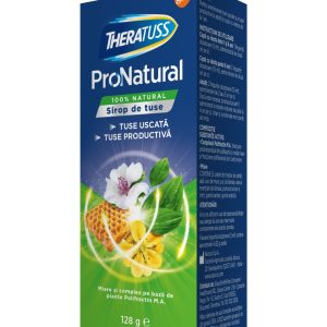 Sirop tuse uscata si productiva Theratuss ProNatural, 12 8g, Glaxosmithkline