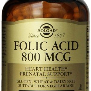 SOLGAR Folic Acid 800mcg x 100tb