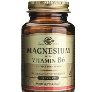 SOLGAR Magnesium + Vit.B6 x 100tb