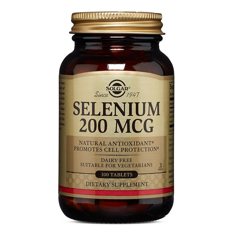 Solgar Seleniu 200 µg, 50 tablete