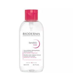 Apa micelara Sensibio H2O, cu pompa, 850 ml, Bioderma