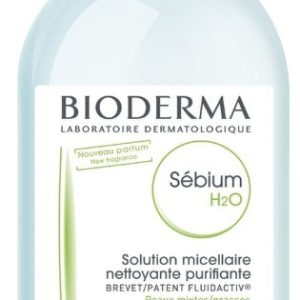 Solutie micelara ten mixt si gras Sebium H2O, 250 ml, Bioderma