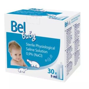 Solutie salina fiziologica 0,9% Bel Baby, 30 fiole, 5ml, Hartmann