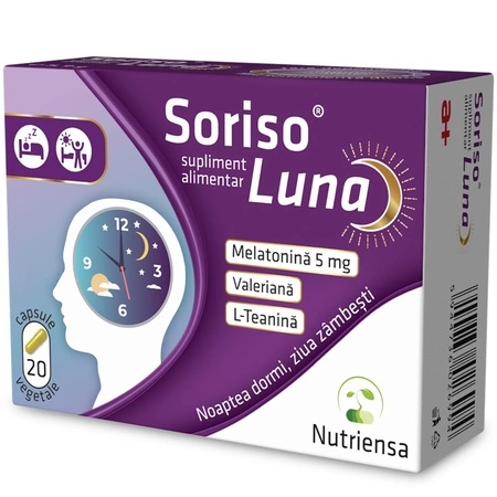 Soriso Luna, 20 capsule, Nutriensa