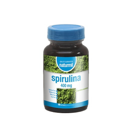 Spirulina 400mg, 90 capsule, Naturmil