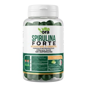 Spirulina Forte, Energie și Bunăstare, 120 jeleuri, Vita Ora