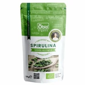 Spirulina tablete, 125g, OBio