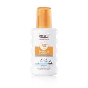 Spray de corp pentru copii Sensitive Protect SPF50+, 200 ml, Eucerin