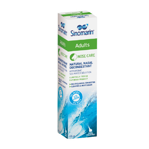 Spray decongestionant nazal adulti Sinomarin Adults, 125 ml, Gerolymatos