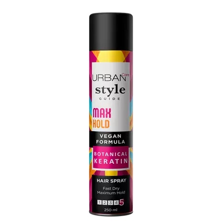 Spray fixativ Max Hold Style, 230 ml, Urban Care
