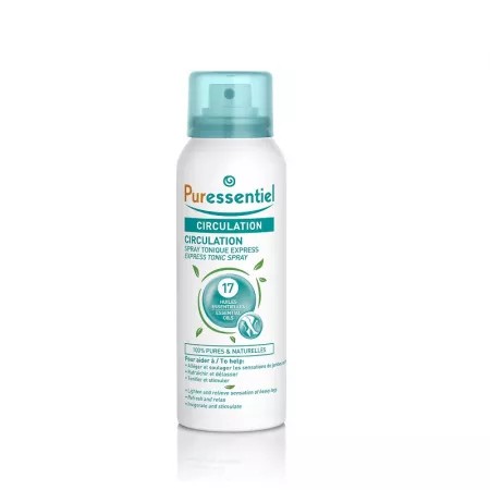 Spray hidratant revigorant Circulation, 100 ml, Puressentiel