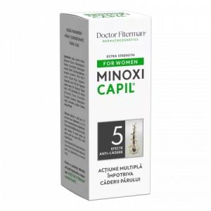 Spray impotriva caderii parului pentru femei Minoxicapil, 60ml, Fiterman