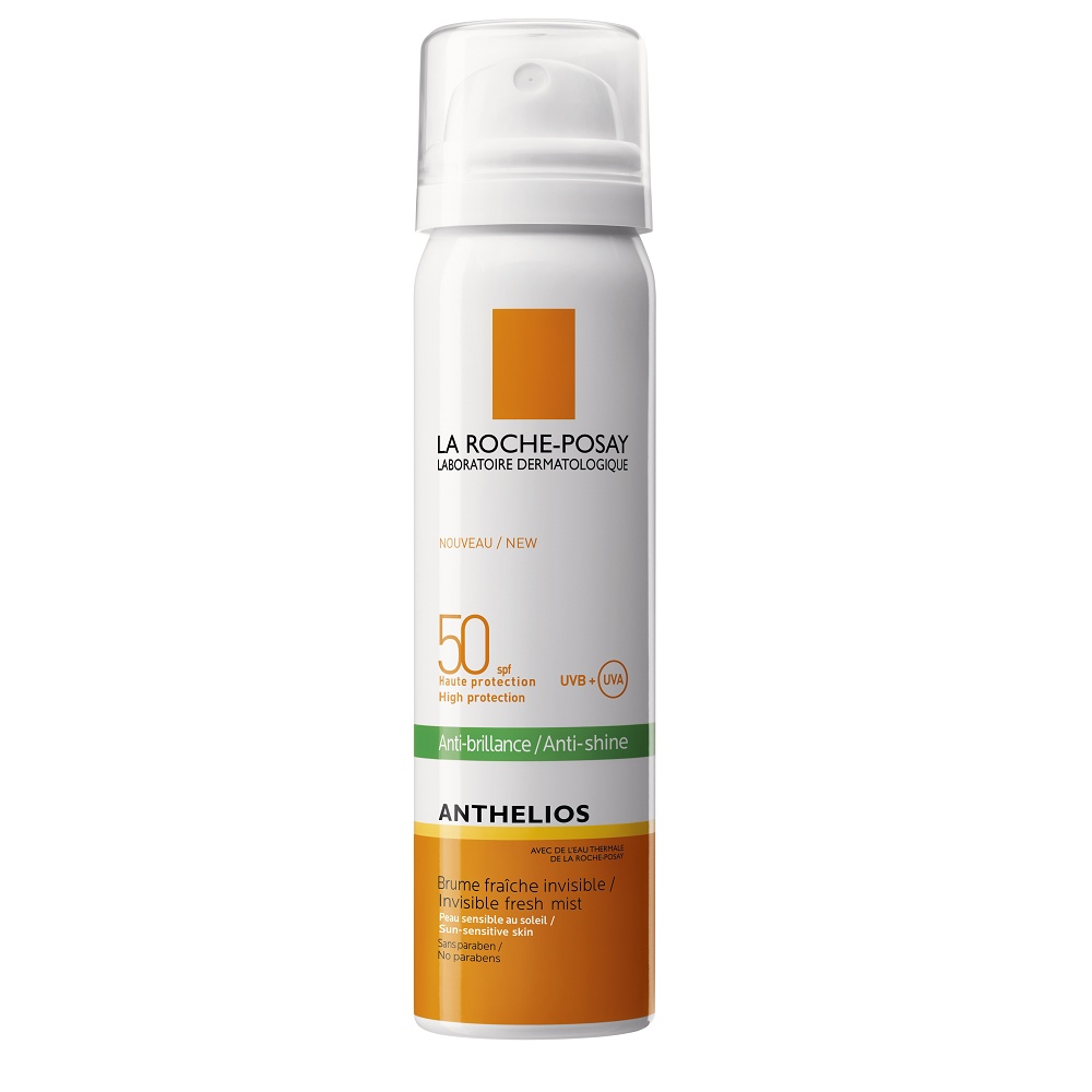 Spray invizibil matifiant SPF50 Anthelios, 75 ml, La Roche-Posay