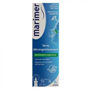 Spray nazal decongestionant cu uleiuri esentiale Marimer, 20 ml, Gilbert
