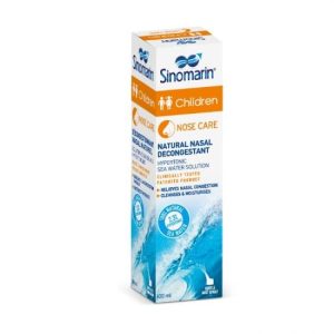 Spray decongestionant nazal pentru bebelusi si copii Children, 100 ml, Sinomarin