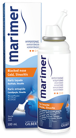 Spray nazal hipertonic Marimer, 100 ml, Gilbert